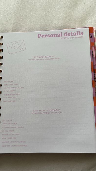 Agenda mood tracker