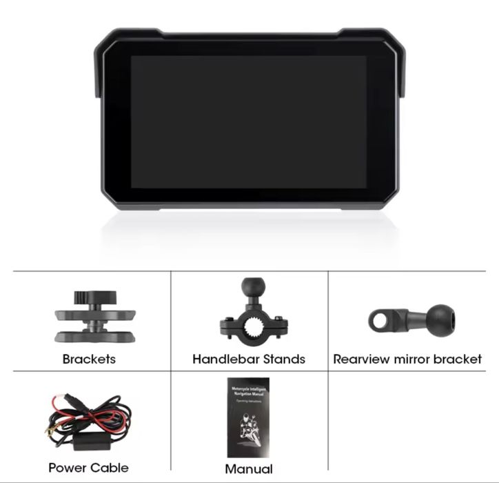 Navigatie pentu motociclete cu Android si CarPlay