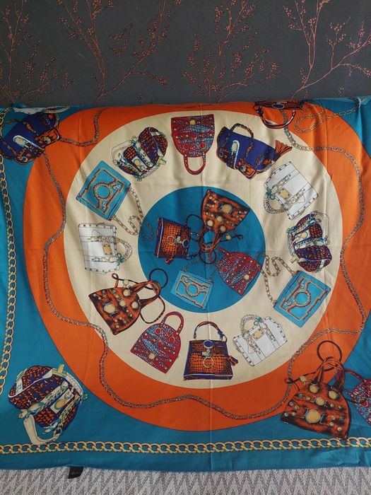 Шёлковый платок Натуральный