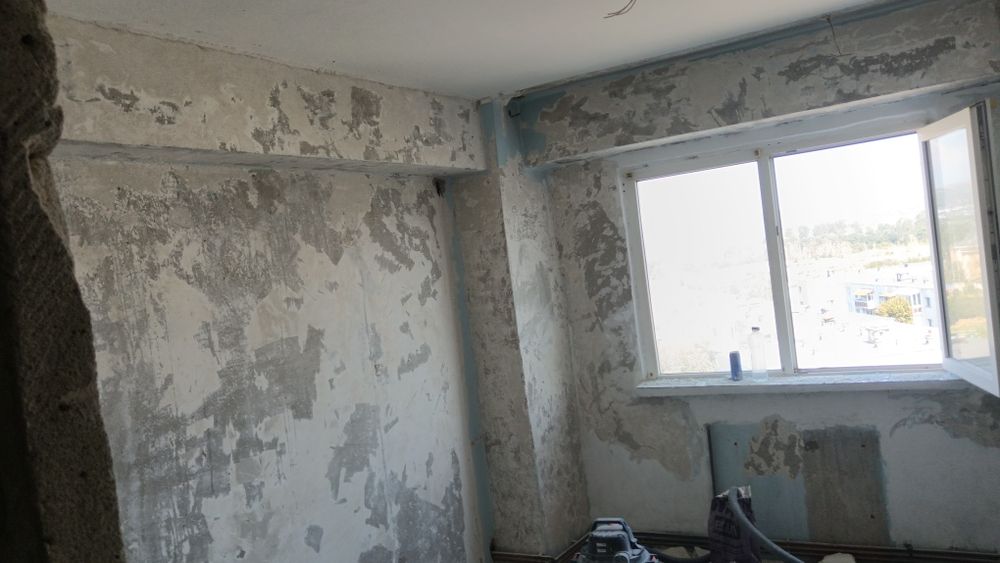 Cojit pereți/spart beton/pregătire apartament