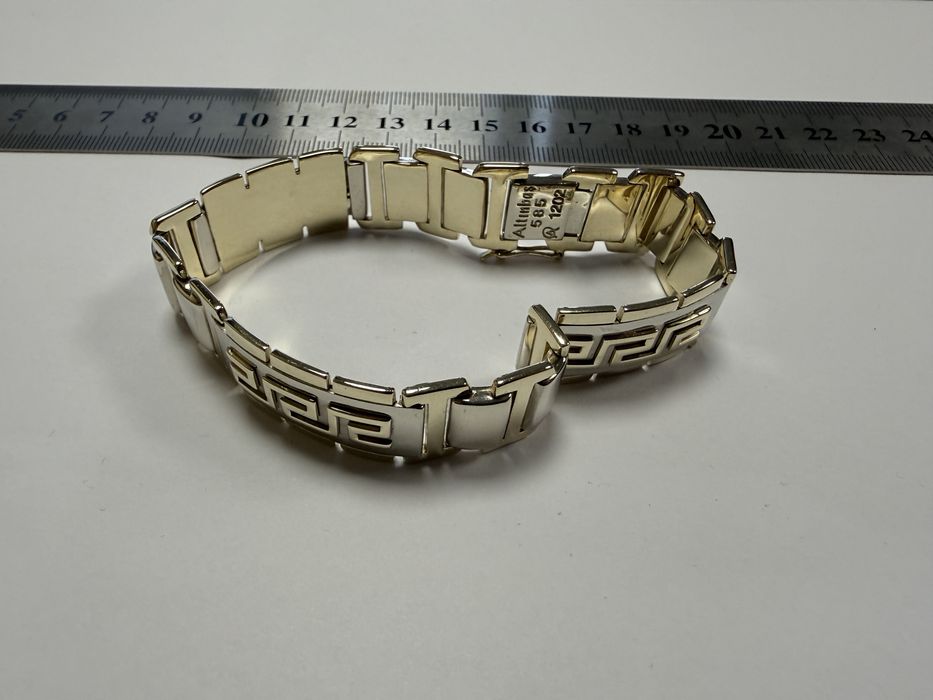 Златна гривна 54.3гр 14/585 карата