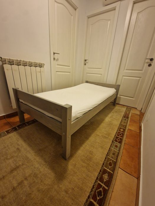 Vand pat copil ( 165x80cm ) ( Jysk) cu/fara  saltea Ikea ( 165x80cm)