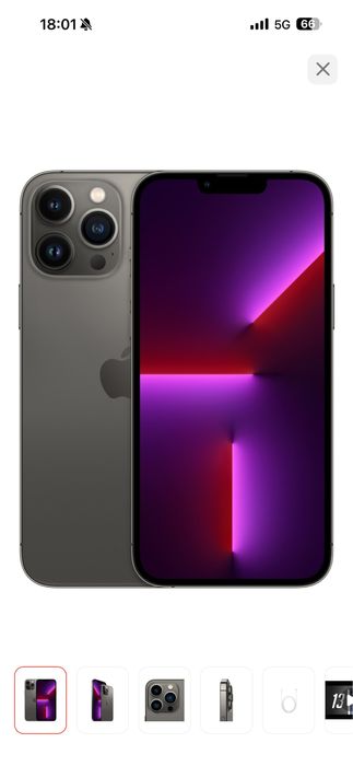 Айфон 13 pro max, 256 Гб НОВЫЙ