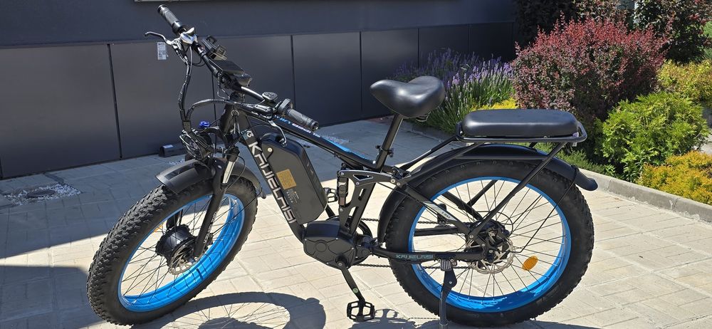 Ел.Велосипед 3200W KETELES KAIJIELAISI V3 Pro Dual Motor 3200 Elektric Bike USA stock 26x4 L разм.