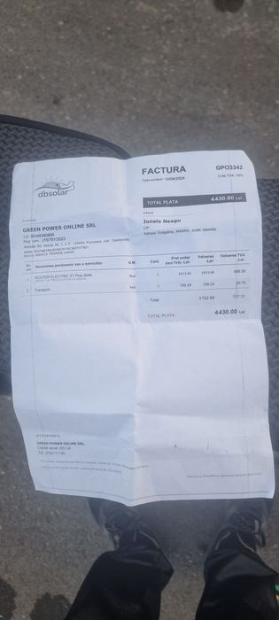 Scuter electric x 7 plus 20 Ah