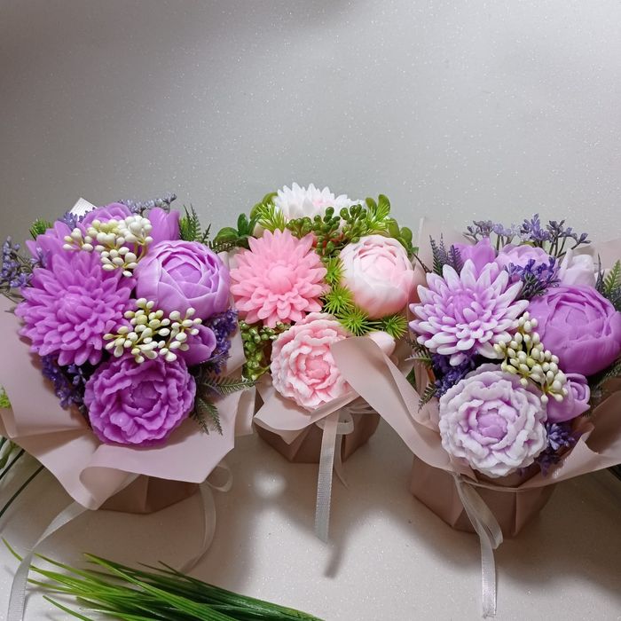 Мыльные букеты в подарок