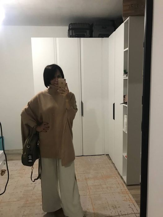 Пончо с брюками