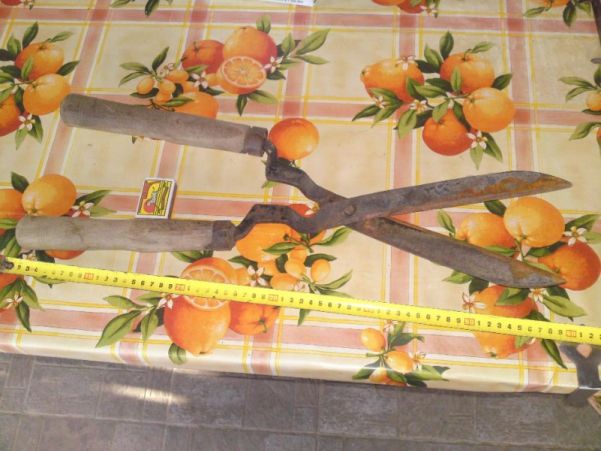 Продавам много стара ножица за кастрене на трева и чемшир