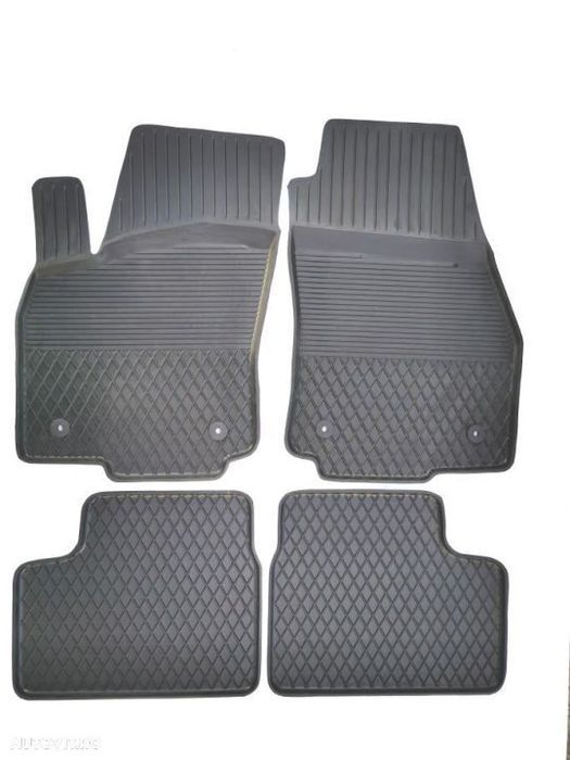Covorase cauciuc Opel Astra G, H, Zafira 1, 2 cu clipsuri de prindere