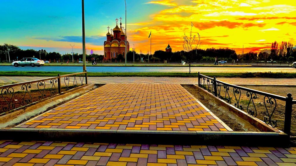 Брусчатка Актобе