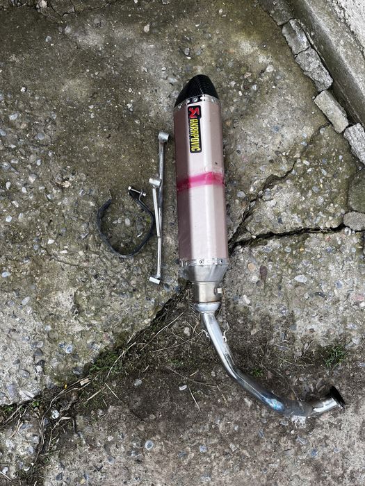 Акрапович для мопеда