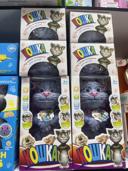 Gapiruvchi mushuk tom  oyinchoq