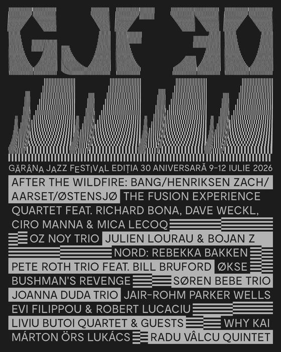 Bilete Abonamente Garana Jazz Festival 2026