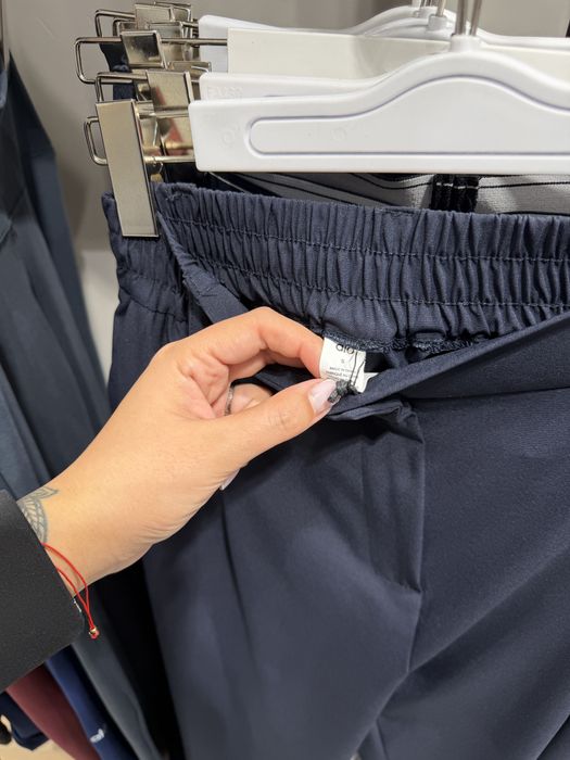 Pantaloni Alo material superb Bleumarine S M L