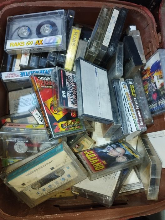 Аудио кассеты советских времён