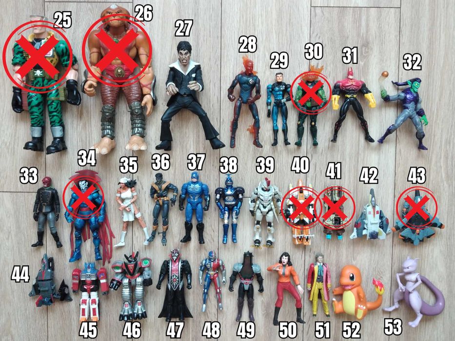 Колекционерски Екшън Фигурки - Batman, Marvel, DC, Spider-Man, Vintage