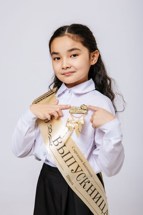 Жас түлек 2025, Выпускник 2025, Лента, Именные ленты 2025.