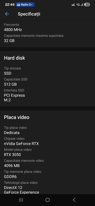 Laptop Gaming ASUS ROG Strix G15 G513RC
