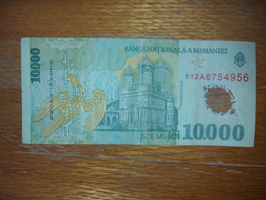 Bancnotă 10.000 de lei