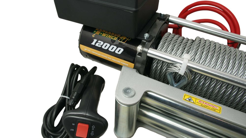 Лебедка с дистанционно KangarooWinch K12000 12V (PowerWinch)