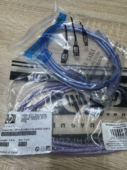 USB шнур для принтера