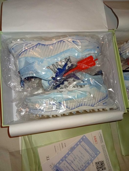 OFF-WHITE ODSY-1000 Blue Overdye pantofi sport Unisex mas. 38 SI 39