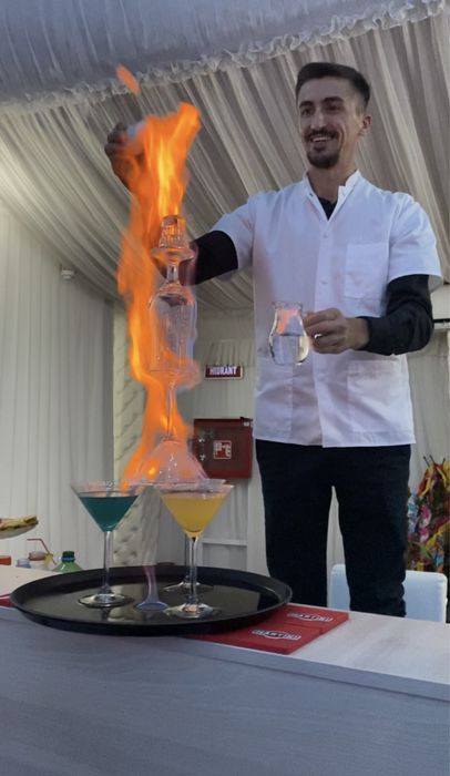 Cocktail bar On The Stage