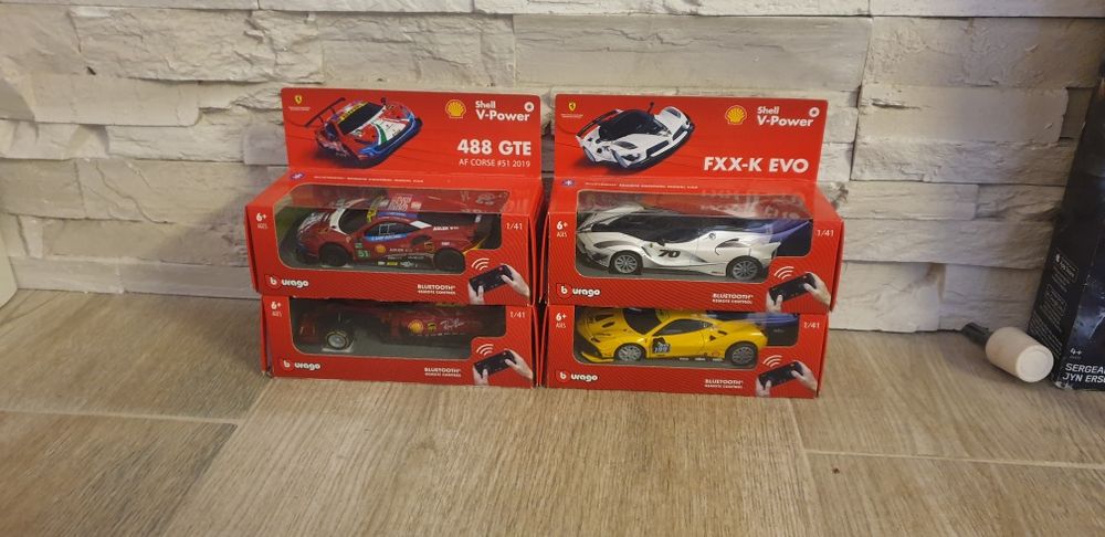 Колекция Колички Ferrari в оригиналните си опаковки!