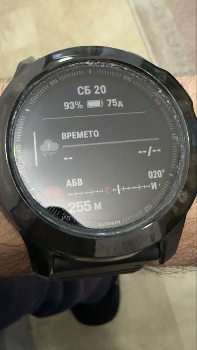 Бартер Garmin fenix 6x sapphire