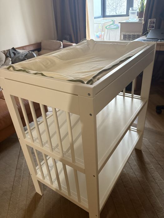 Masa de infasat Gulliver ikea+ salteluta si husa