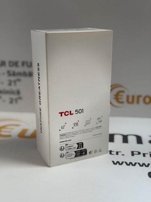 Telefon mobil TCL 501, Dual SIM, 32GB, 2GB RAM, 4G -P-