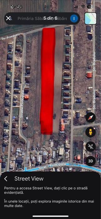 Teren intravilan 5000mp