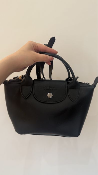 Сумка longchamp в черном цвете