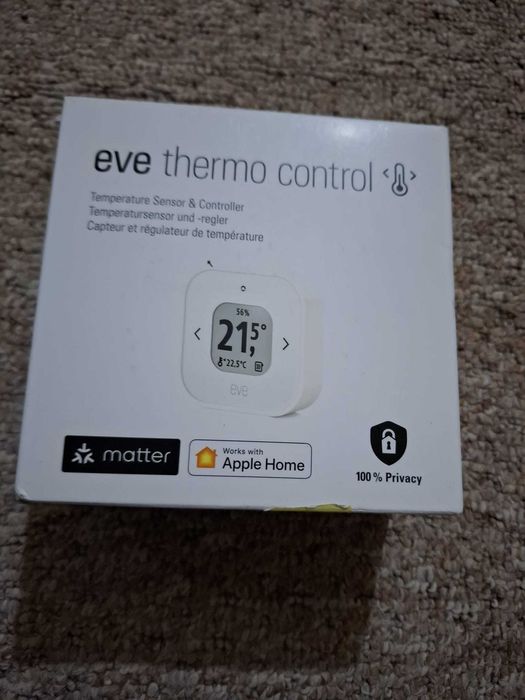 Eve Thermo Control (Senzor de Temperatură și Controler Smart) ( 3 buc)