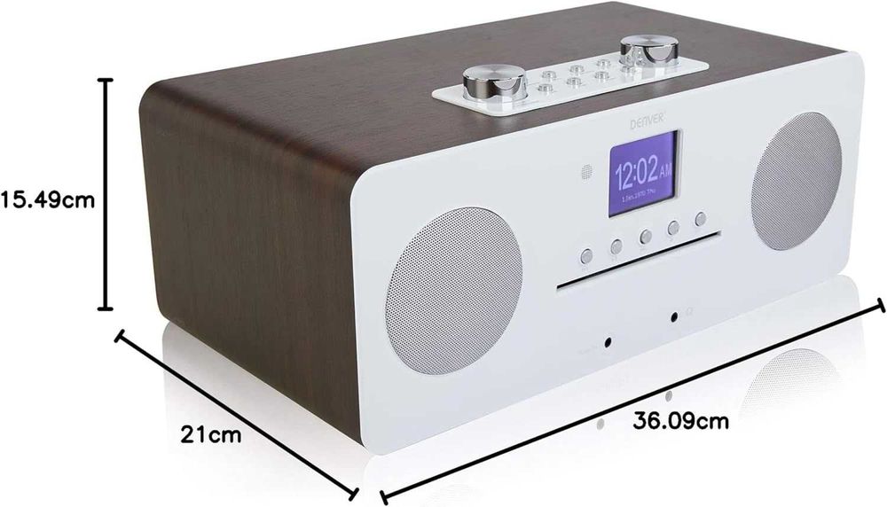 Музикална система Denver MIR-260 Darkwood