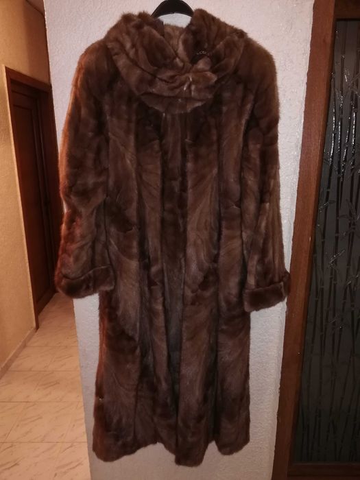 Дамско палто - естествена кожа