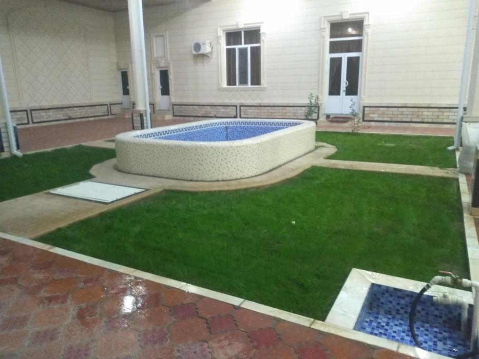 Rulonli gazonlarimiz bor urnatib beramiz,
