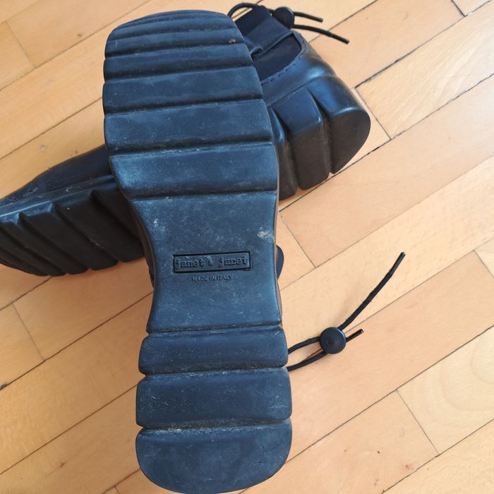 Дамски черни боти Janet & Janet