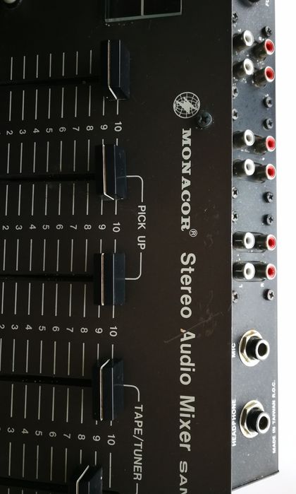 Monacor Stereo Audio Mixer SAM-500