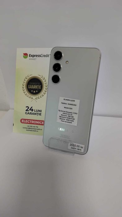 (AG 35) Telefon Samsung S24 B.34264 / 2050 lei / Garantie 2 ani