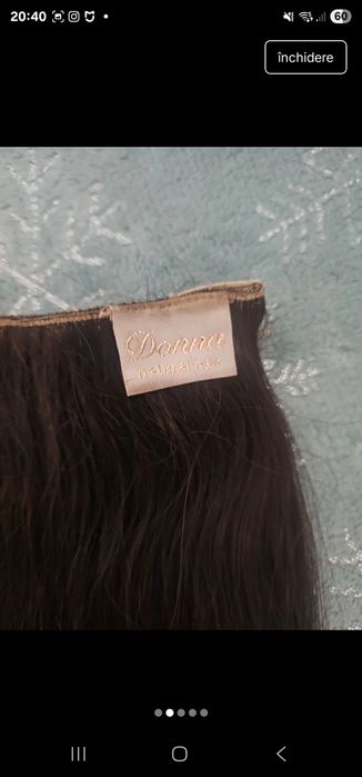 Tresa din par natural