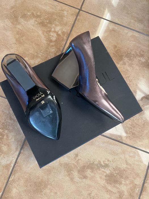 Обувки Raoul gunmetal сиво