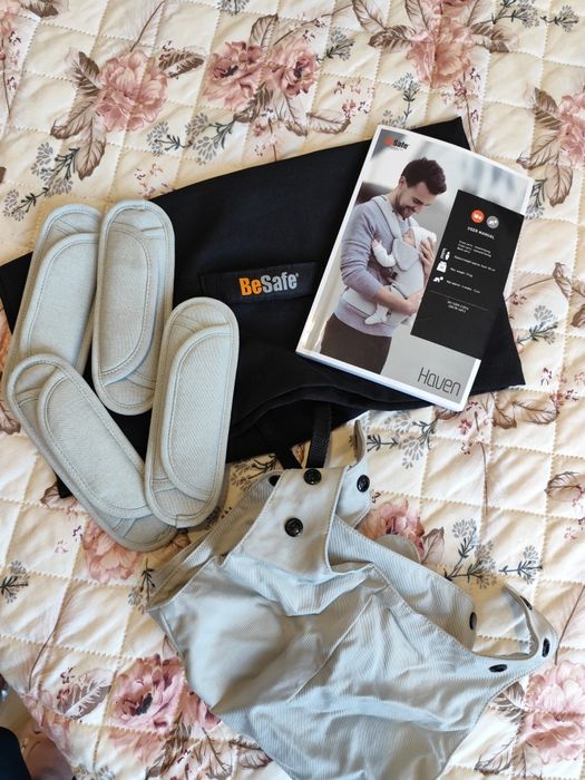 Ергономична раница Be safe Haven – Stone Basic