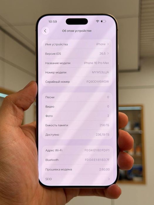 iPhone 16 Pro Max | 256 ГБ