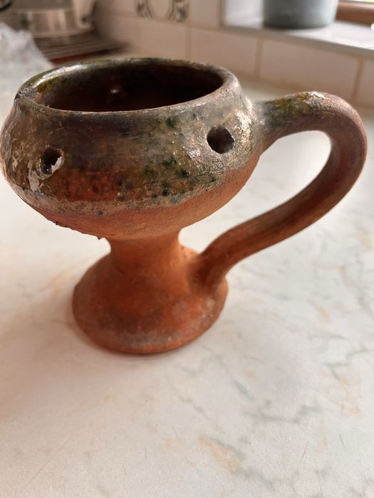 Старинно кандило керимика