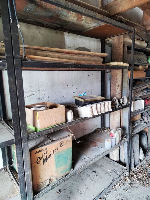 Стеллаж, полки, металл.