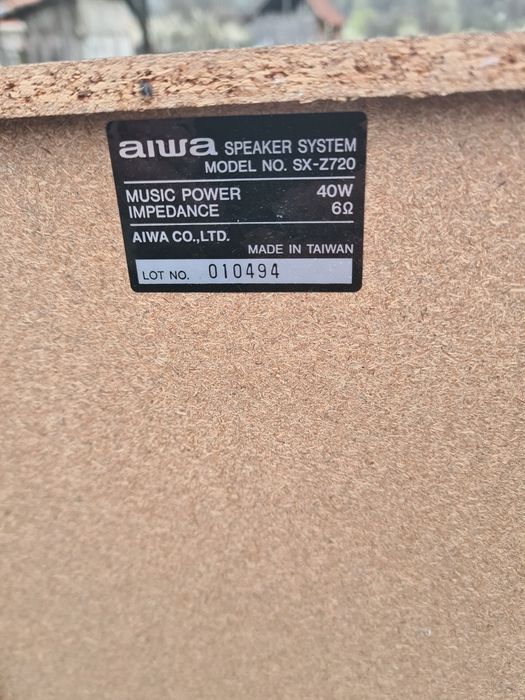 Boxe aiwa sx-z720