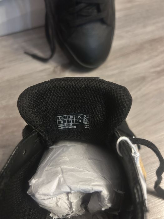 Мъжки кожени обувки Geox Respira