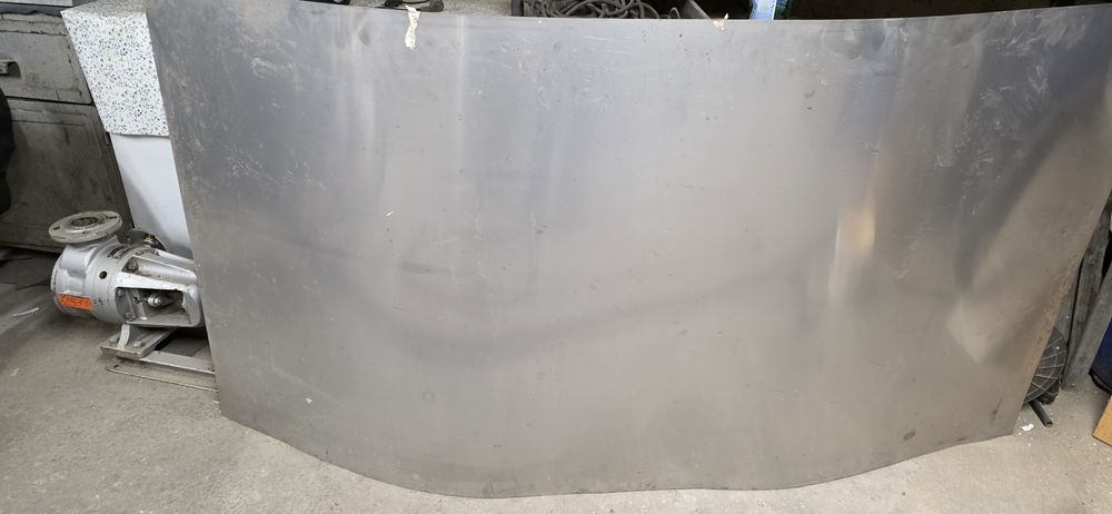 Tablă aluminiu   si inox   pompă apă wilo