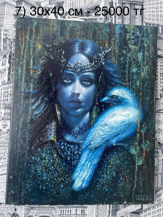 Картины маслом на холстах